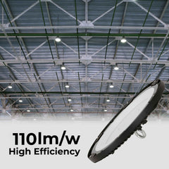 Campana LED industrial - 100W - IP65 - 110lm/W - 5 años de garantía