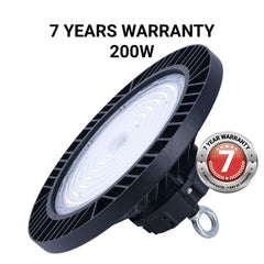 Campana LED industrial - 200W - PHILIPS Lumileds - Driver LIFUD - 5000K - IP65 - 7 años garantía