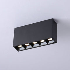 Foco lineal LED superficie - 10W - UGR18 - CRI90 - Chip OSRAM