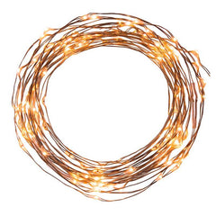 Cadena luminosa guirnalda LED FAIRY LIGHT de alambre de cobre "luz de hada" (10mt.)