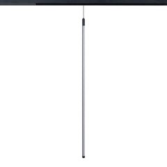 Lámpara colgante LED vertical para carril magnético - 48V - 18W - 2800K - Negra