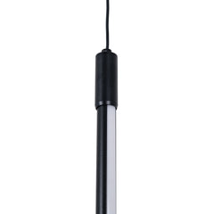 Lámpara colgante LED vertical para carril magnético - 48V - 18W - 2800K - Negra