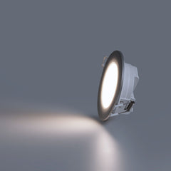 Kit Downlight LED exterior 5W - IP65 - Aro intercambiable - TRIAC regulable - Corte Ø68mm