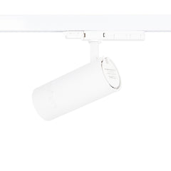 Proyector LED para carril trifásico - Potencia ajustable + ZOOM: 25W/30W/35W - CCT