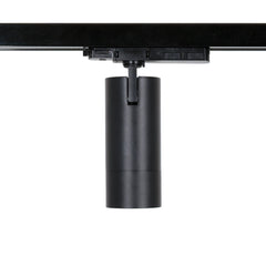 Proyector LED para carril trifásico - Potencia ajustable + ZOOM: 25W/30W/35W - CCT