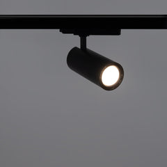 Proyector LED para carril trifásico - Potencia ajustable + ZOOM: 25W/30W/35W - CCT