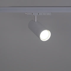 Proyector LED para carril trifásico - Potencia ajustable + ZOOM: 25W/30W/35W - CCT