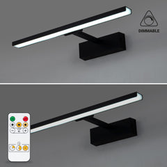 Aplique LED 4W con batería - Mando a distancia - CCT + DIM + Temporizador