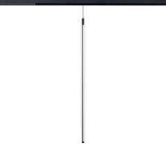 Lámpara colgante LED vertical para carril magnético - 48V - 15W - 2800K - Negra