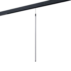 Lámpara colgante LED vertical para carril magnético - 48V - 15W - 2800K - Negra
