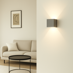 Aplique de pared LED "KUUTIO" 6W 529 lumens