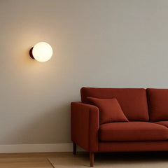 Aplique de pared bola cristal "Rober"