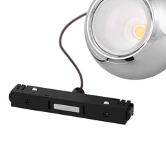 Lámpara colgante LED para carril magnético 48V "JADE"- Ø10 - 7W - 2700K - Chip OSRAM