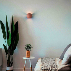 Aplique de pared concreto "Ball" - Up & down - 1 x G9