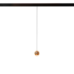 Lámpara colgante LED para carril magnético 48V "JADE"- Ø10 - 7W - 2700K - Chip OSRAM