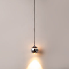 Lámpara colgante LED para carril magnético 48V "JADE"- Ø10 - 7W - 2700K - Chip OSRAM