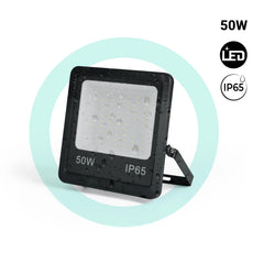 Proyector LED de exterior - 50W - Negro - IP65