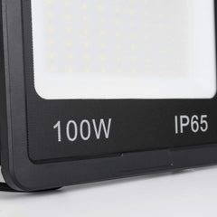 Proyector LED de exterior - 100W - Negro - IP65