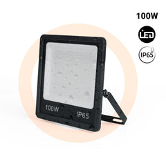 Proyector LED de exterior - 100W - Negro - IP65
