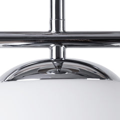 Lámpara de techo triple bolas cristal "TALÍ" - 3xE27
