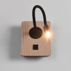 Aplique de pared flexible para lectura "LONDON" - Chip CREE - 3W - USB+USBC