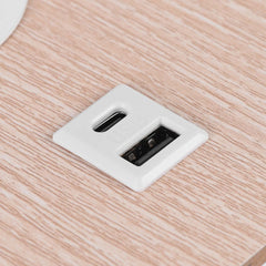 Aplique de pared flexible para lectura "LONDON" - Chip CREE - 3W - USB+USBC