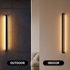 Aplique de pared interior/exterior - 14W - 2700K - 700mm - IP65