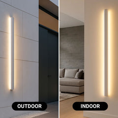 Aplique de pared interior/exterior - 22W - 2700K - 1100mm - IP65
