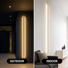 Aplique de pared interior/exterior - 36W - 2700K - 1800mm - IP65