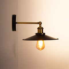 Aplique de pared retro "CLOCK WORK" - E27