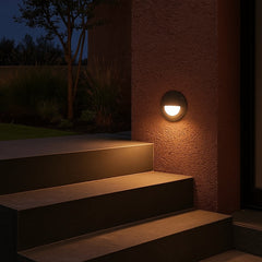 Baliza empotrable LED FUMAGALLI "LETI 100 ROUND-EL" - GX53 - 3W - IP66