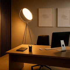 Lámpara de pie LED diseño "Eyes" - 26W - Luz cálida