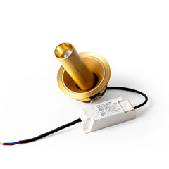Foco LED empotrable orientable "ALAI" - Zoom - 100mm - 2800K - LED COB - chip Cree - 7W