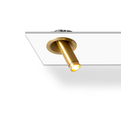 Foco LED empotrable orientable "ALAI" - Zoom - 100mm - 2800K - LED COB - chip Cree - 7W