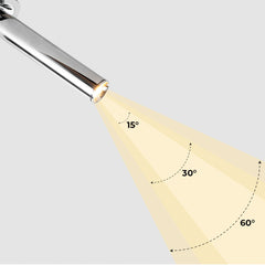 Foco LED empotrable orientable "ALAI" - Zoom - 200mm - 2800K - LED COB - chip Cree - 7W