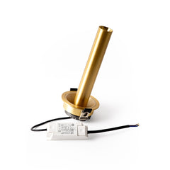 Foco LED empotrable orientable "ALAI" - Zoom - 200mm - 2800K - LED COB - chip Cree - 7W