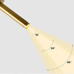 Foco LED empotrable orientable "ALAI" - Zoom - 200mm - 2800K - LED COB - chip Cree - 7W