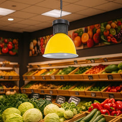 Campana LED 30W especial para Verdulerías