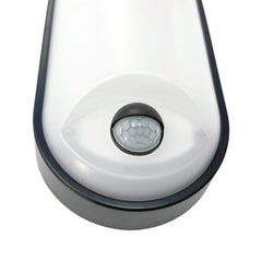 Plafón LED exterior ovalado con sensor PIR - 15W - CCT - IP65
