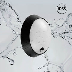 Plafón LED exterior redondo con sensor PIR - 15W - CCT - IP65