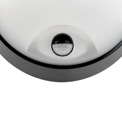 Plafón LED exterior redondo con sensor PIR - 15W - CCT - IP65
