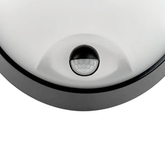 Plafón LED exterior redondo con sensor PIR - 20W - CCT - IP65