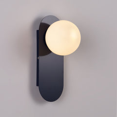 Aplique de pared bola cristal "Brian" - E27