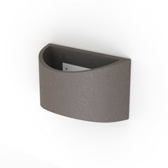 Aplique de pared concreto "Raquel" - Up & down - 1 x G9