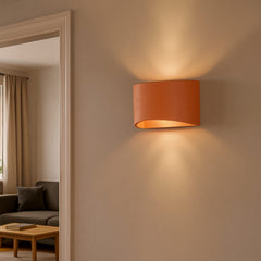 Aplique de pared concreto "Raquel" - Up & down - 1 x G9