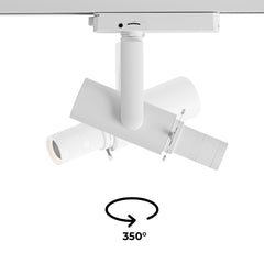 Proyector shapeable para carril monofásico - 20W - 20º-35