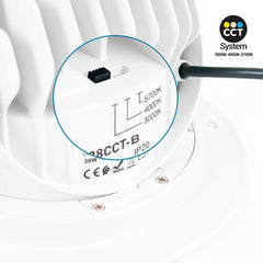 Downlight LED circular orientable CCT 38W - 120° Driver LIFUD