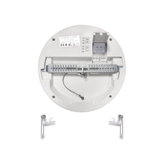 Plafón LED CCT circular - 12W/15W/18W - Potencia ajustable - Superficie o empotrado - IP54