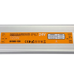Fuente de alimentación estanca compacta 24V 120W IP67
