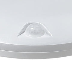 Plafón LED circular con sensor PIR - 18W - Superficie - IP54